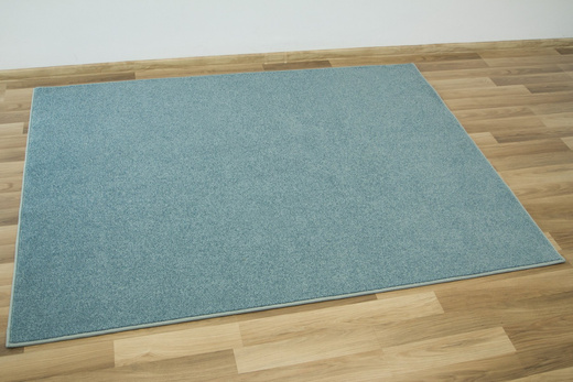 Miękki Gęsty Dywan Versailles 40 Pastelowy Niebieski