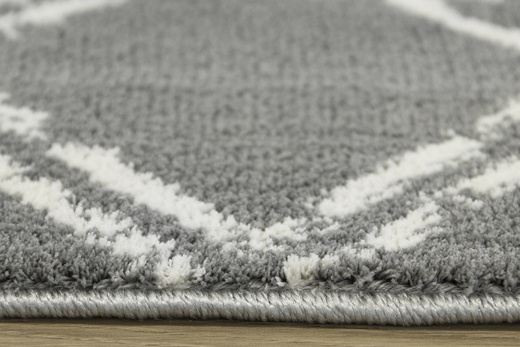 Dywan Karof 2588A grey/white 43 Szary Krem Romby