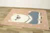 Dywan Luna Kids 534213/95855 flamin Lama Pastelowy Róż