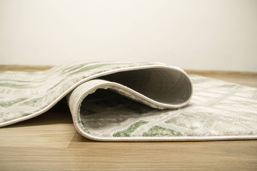 Dywan Garda P1149 Green Zieleń Beż Romby Marmur