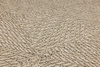 Okrągły Dywan Sznurkowy Patio 5036/178 Nature Beż Brąz Romby Outdoor