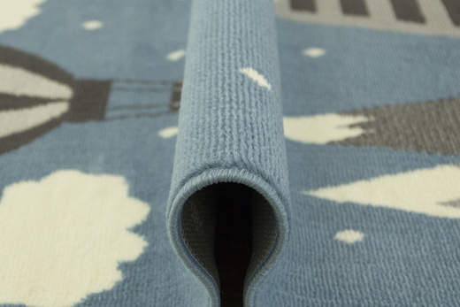 Dywan Luna Kids 534432/95822 sky/blue Szary Niebieski góry