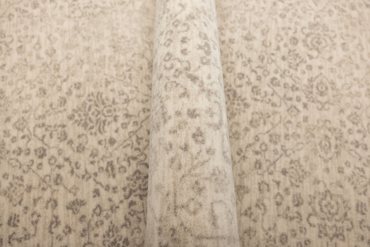 Wełniany Dywan Agnella Agnus Claudine Piaskowy Ornament Beż Krem