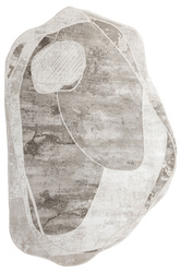 Dywan Selenne GS003A Cream/Beige Szary Beżowy Ksztalt