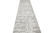 Chodnik Loris G162D cream/d.grey Stebrzysty Szary Krem szerokość 70 cm