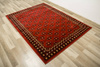 Dywan Ornamentowy Afgan 3099A red/black Czerwony Czarny