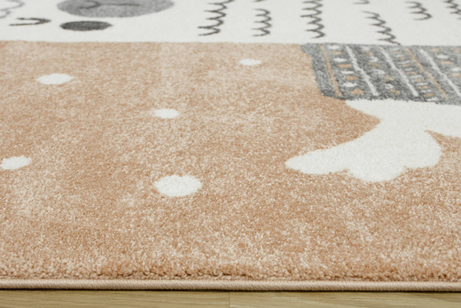 Dywan Dziecięcy Lima 9486A rose/cream Róż Krem Lama