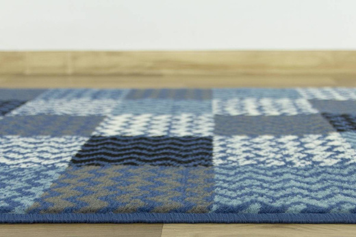 Chodnik luna 503568/94955 patchwork jeans szerokość 90 cm