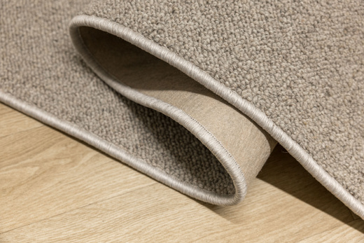 Wełniana Wykładzina Pętelkowa Nelson 173 Szary szer. 5 m