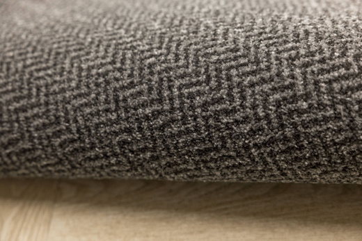 Dywan Monza-Special 277 Szary Jodełka Zygzaki Filc