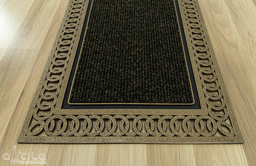 Wycieraczka Chanyl NCRC Bronze Natural Gold prostokątna