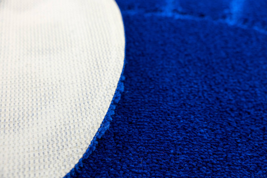 Dywanik Łazienkowy Antypoślizgowy Ocean Blue Niebieski Owalny