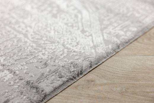 Dywan Nantes NT210G Grey/Grey Szary Krem Ornament