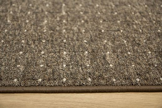 Wykładzina Zembla 93 Brąz Beż Melanż Kratka szerokość 4 m