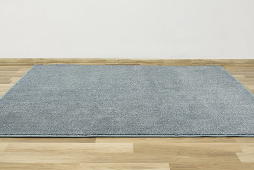 Miękki Gęsty Dywan Sakura 180 Turkus Srebrnoszary Melanż