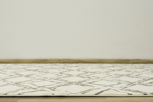 Dywan Karof 2588A white/mink 31 Szarobrązowy Krem Romby