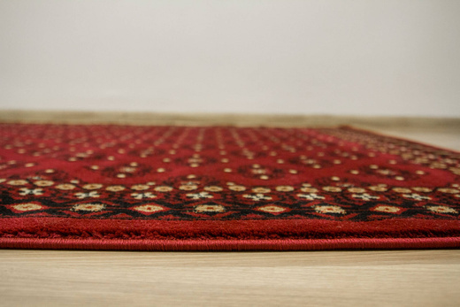Dywan Ornamentowy Afgan 3099A red/black Czerwony Czarny