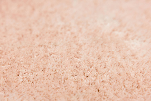 Dywan Okrągły Shaggy Antypoślizgowy Malmo Różowy