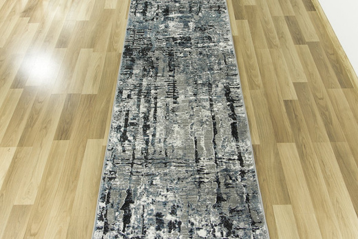 Chodnik Home NP138 grey/navy szerokość 80 cm