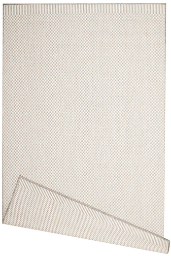 Dywan Dwustronny Sznurkowy Brussels 205150/10010 Silver Kratka Szary Krem Outdoor