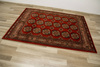 Dywan Ornamentowy Afgan 3181A red/red Czerwony Czarny Zielony
