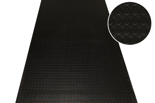 Wycieraczka Guma w Rolce Pastylki Czarna Mata szerokość 150 cm