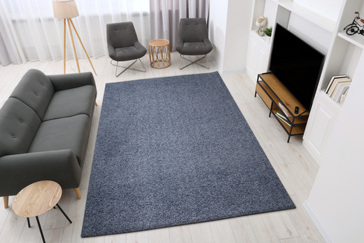 Dywan Sphinx-special 82 Shaggy Niebieski Błękitny Melanż