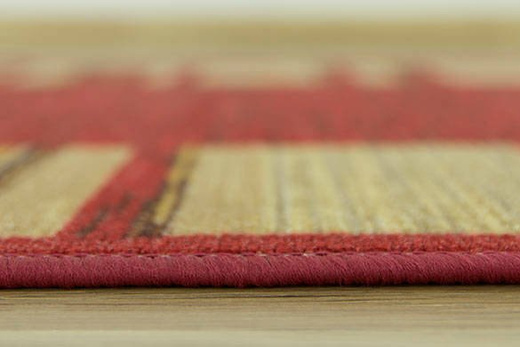 Antypoślizgowy Chodnik Adagio 31 bordo szerokość 80 cm