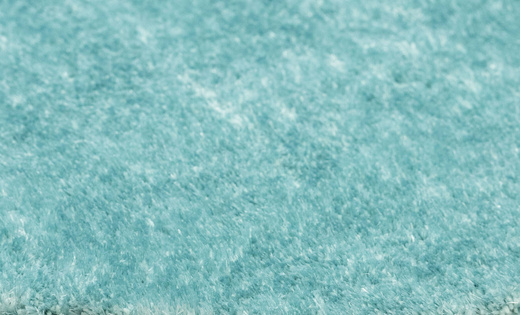 Dywan Okrągły Shaggy Antypoślizgowy Malmo Niebieski Turkus