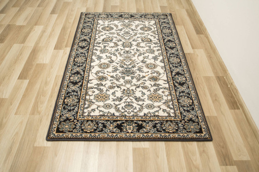 Wełniany Dywan Isfahan Anafi Granat