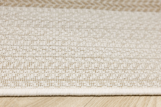 Dywan Dwustronny Sznurkowy Brussels 205830/10820 Jute Outdoor Ramki Beż Krem