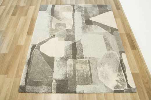 Wełniany Dywan Naturals-B Tolur Jasny Szary