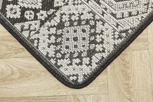 Antypoślizgowy Dywan FLEX 19636/91 Brąz Beż Patchwork