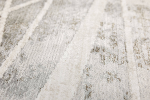 Dywan Camilla 614 mink/grey Szary Beż Beton Pasy