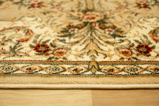 Dywan Lotos 1569/110 Ornament Kwiaty Beż