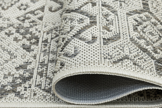 Antypoślizgowy Dywan FLEX 19636/P19 Krem Beż Patchwork