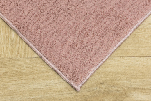 Dywan Plush Rosa Antypoślizgowy Pudrowy Róż Rabbit