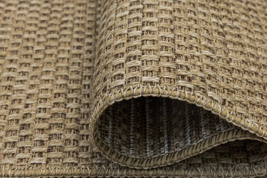 Dywan Sznurkowy Ella ST049A brown/brown Beż Brąz Jodełka Outdoor