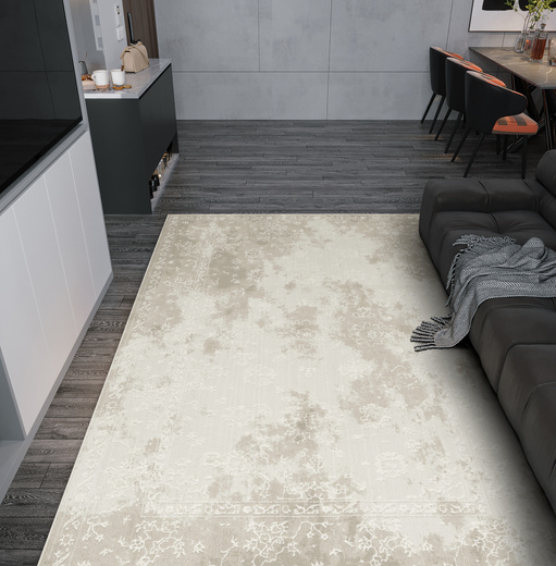 Dywan Illusion H019A cream HB/vizon Beż Krem Ornament