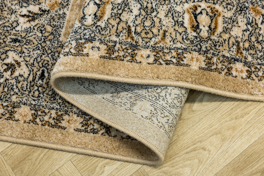 Wełniany Dywan Isfahan Brenda Jasny Beż Ornament