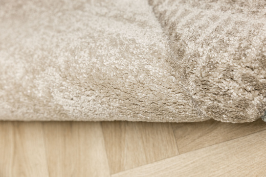 Dywan Kandy N390A d.beige/emeral Butelkowa Zieleń Beż Elipsy Fryz