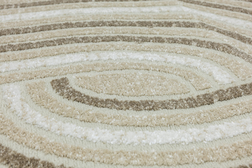 Dywan Matara P138A l.beige/m.beig Beż Krem Geometria