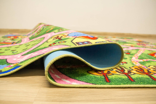 Dywan Dziecięcy Amazing Town Różowe Uliczki Droga Miasto