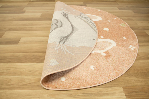 Okrągły Dywan Lima C882A rose/cream Róż Krem Lama