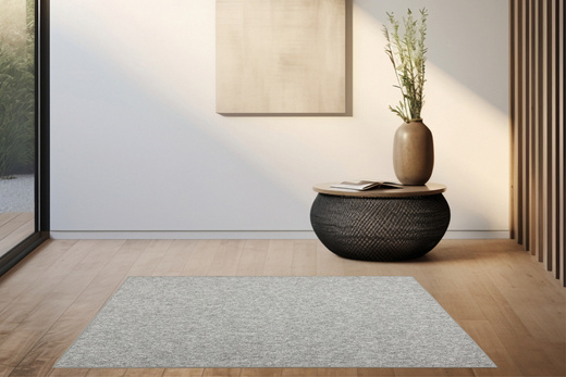 Wykładzina Monet 75 Jasny Szary Melanż szerokość 4 m