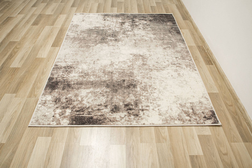 Wełniany Dywan Dywilan Raw 10 Silver Krem Antracyt Fiolet