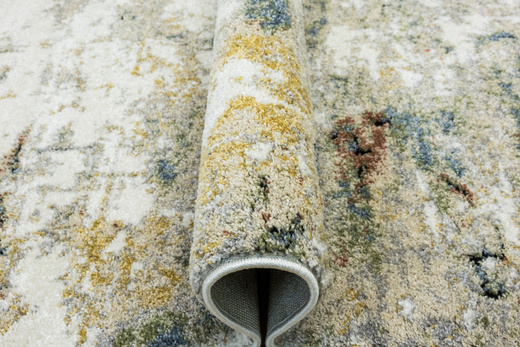 Dywan Bosa K424A cream/beige Kremowy Szary Abstrakcja