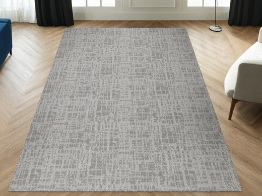 Wykładzina Pętelkowa Traffic 71 Szary Kratka Melanż szerokość 4 m