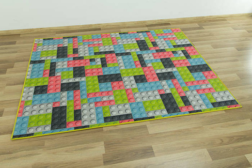 Dywan Klocki pastele