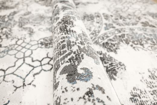 Dywan Argent 14721 U11 Blue Krem Szery Niebieski Ornament